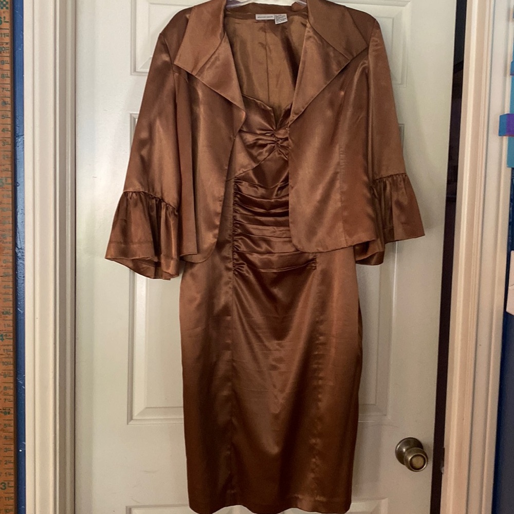 Size 12, dress with matching jacket